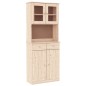 vidaXL Aparador alto ALTA madera maciza de pino 77x35x188 cm vidaXL Aparador alto ALTA madera maciza de pino 77x35x188 cm