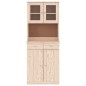 vidaXL Aparador alto ALTA madera maciza de pino 77x35x188 cm vidaXL Aparador alto ALTA madera maciza de pino 77x35x188 cm