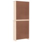vidaXL Aparador alto ALTA madera maciza de pino 77x35x188 cm vidaXL Aparador alto ALTA madera maciza de pino 77x35x188 cm