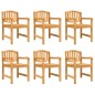 vidaXL Sillas de jardín 6 uds madera maciza de teca 58x59x88 cm vidaXL Sillas de jardín 6 uds madera maciza de teca 58x59x88 cm