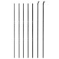 vidaXL Cerca de alambre de acero galvanizado gris antracita 1,8x10 m