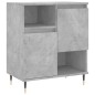 vidaXL Aparadores 3 uds madera contrachapada gris hormigón vidaXL Aparadores 3 uds madera contrachapada gris hormigón