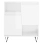 vidaXL Aparadores 3 uds madera contrachapada blanco brillo vidaXL Aparadores 3 uds madera contrachapada blanco brillo