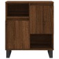 vidaXL Aparadores 3 uds madera contrachapada marrón roble vidaXL Aparadores 3 uds madera contrachapada marrón roble
