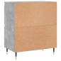 vidaXL Aparadores 3 uds madera contrachapada gris hormigón vidaXL Aparadores 3 uds madera contrachapada gris hormigón