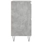 vidaXL Aparadores 3 uds madera contrachapada gris hormigón vidaXL Aparadores 3 uds madera contrachapada gris hormigón