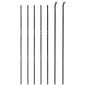 vidaXL Cerca de alambre de acero galvanizado gris antracita 1,4x10 m