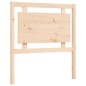 vidaXL Estructura de cama con cabecero madera maciza 100x200 cm vidaXL Estructura de cama con cabecero madera maciza 100x200 cm