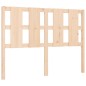 vidaXL Estructura de cama de matrimonio con cabecero madera maciza vidaXL Estructura de cama de matrimonio con cabecero madera maciza