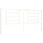 vidaXL Estructura de cama con cabecero madera maciza blanco 200x200 cm vidaXL Estructura de cama con cabecero madera maciza blanco 200x200 cm