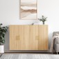 vidaXL Armario de pared 2 unidades roble Sonoma 69,5x34x90 cm