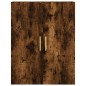 vidaXL Armarios de pared 2 unidades roble ahumado 69,5x34x90 cm vidaXL Armarios de pared 2 unidades roble ahumado 69,5x34x90 cm