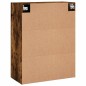 vidaXL Armarios de pared 2 unidades roble ahumado 69,5x34x90 cm vidaXL Armarios de pared 2 unidades roble ahumado 69,5x34x90 cm
