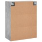vidaXL Armario de pared 2 unidades gris hormigón 69,5x34x90 cm vidaXL Armario de pared 2 unidades gris hormigón 69,5x34x90 cm