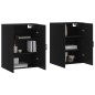 vidaXL Armarios de pared 2 unidades negro 69,5x34x90 cm vidaXL Armarios de pared 2 unidades negro 69,5x34x90 cm