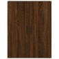 vidaXL Armarios de pared 2 unidades marrón roble 69,5x34x90 cm vidaXL Armarios de pared 2 unidades marrón roble 69,5x34x90 cm