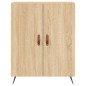 vidaXL Aparador alto madera contrachapada color roble 69,5x34x180 cm vidaXL Aparador alto madera contrachapada color roble 69,5x34x180 cm