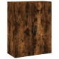 vidaXL Aparador alto madera contrachapada roble ahumado 69,5x34x180 cm vidaXL Aparador alto madera contrachapada roble ahumado 69,5x34x180 cm