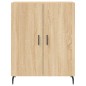 vidaXL Aparador alto madera contrachapada color roble 69,5x34x180 cm vidaXL Aparador alto madera contrachapada color roble 69,5x34x180 cm