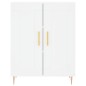 vidaXL Aparador alto madera contrachapada blanco 69,5x34x180 cm vidaXL Aparador alto madera contrachapada blanco 69,5x34x180 cm