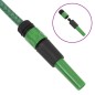 vidaXL Manguera de jardín con accesorios PVC verde 15,6 mm 10 m