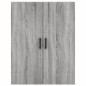 vidaXL Aparador alto madera contrachapada gris sonoma 69,5x34x180 cm vidaXL Aparador alto madera contrachapada gris sonoma 69,5x34x180 cm