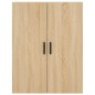 vidaXL Aparador alto madera contrachapada color roble 69,5x34x180 cm vidaXL Aparador alto madera contrachapada color roble 69,5x34x180 cm