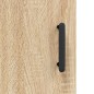 vidaXL Aparador alto madera contrachapada color roble 69,5x34x180 cm vidaXL Aparador alto madera contrachapada color roble 69,5x34x180 cm