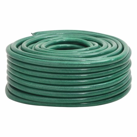 vidaXL Manguera de jardín PVC verde 33 mm 20 m