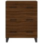 vidaXL Aparador alto madera contrachapada marrón roble 69,5x34x180 cm vidaXL Aparador alto madera contrachapada marrón roble 69,5x34x180 cm