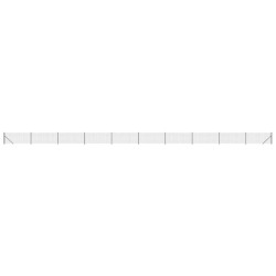 vidaXL Cerca de alambre con brida gris antracita 0,8x25 m