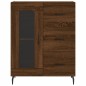 vidaXL Aparador alto madera contrachapada marrón roble 69,5x34x180 cm vidaXL Aparador alto madera contrachapada marrón roble 69,5x34x180 cm