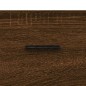 vidaXL Aparador alto madera contrachapada marrón roble 69,5x34x180 cm vidaXL Aparador alto madera contrachapada marrón roble 69,5x34x180 cm