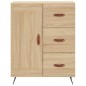 vidaXL Aparador alto madera contrachapada color roble 69,5x34x180 cm vidaXL Aparador alto madera contrachapada color roble 69,5x34x180 cm