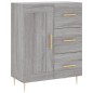 vidaXL Aparador alto madera contrachapada gris sonoma 69,5x34x180 cm vidaXL Aparador alto madera contrachapada gris sonoma 69,5x34x180 cm