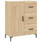 vidaXL Aparador alto madera contrachapada color roble 69,5x34x180 cm vidaXL Aparador alto madera contrachapada color roble 69,5x34x180 cm