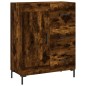 vidaXL Aparador alto madera contrachapada roble ahumado 69,5x34x180 cm vidaXL Aparador alto madera contrachapada roble ahumado 69,5x34x180 cm