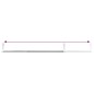 vidaXL Rieles de cortina 2 uds aluminio blanco y plateado 40-60 cm vidaXL Rieles de cortina 2 uds aluminio blanco y plateado 40-60 cm