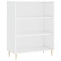 vidaXL Aparador alto madera contrachapada blanco brillo 69,5x34x180 cm vidaXL Aparador alto madera contrachapada blanco brillo 69,5x34x180 cm