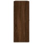 vidaXL Armarios de pared 2 uds madera de ingeniería marrón roble vidaXL Armarios de pared 2 uds madera de ingeniería marrón roble