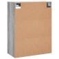 vidaXL Armarios de pared 2 uds madera de ingeniería gris Sonoma vidaXL Armarios de pared 2 uds madera de ingeniería gris Sonoma