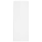vidaXL Armarios de pared 2 uds madera de ingeniería blanco brillante