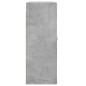 vidaXL Armarios de pared 2 uds madera de ingeniería gris hormigón vidaXL Armarios de pared 2 uds madera de ingeniería gris hormigón