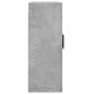 vidaXL Armarios de pared 2 uds madera de ingeniería gris hormigón vidaXL Armarios de pared 2 uds madera de ingeniería gris hormigón