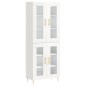 vidaXL Aparador alto madera contrachapada blanco brillo 69,5x34x180 cm vidaXL Aparador alto madera contrachapada blanco brillo 69,5x34x180 cm