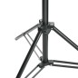 vidaXL Sistema de soporte de telón fondo 500x300 cm verde