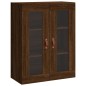 vidaXL Aparador alto madera contrachapada marrón roble 69,5x34x180 cm vidaXL Aparador alto madera contrachapada marrón roble 69,5x34x180 cm