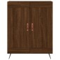 vidaXL Aparador alto madera contrachapada marrón roble 69,5x34x180 cm vidaXL Aparador alto madera contrachapada marrón roble 69,5x34x180 cm