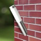 vidaXL Apliques de exterior 2 unidades acero inoxidable vidaXL Apliques de exterior 2 unidades acero inoxidable