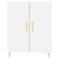 vidaXL Aparador alto madera contrachapada blanco 69,5x34x180 cm vidaXL Aparador alto madera contrachapada blanco 69,5x34x180 cm